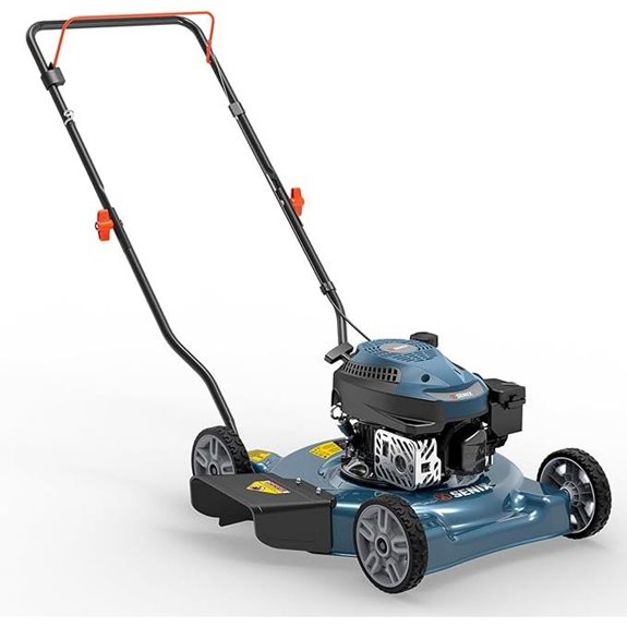 SENIX 20 Gas Lawn Mower with Adjustable Height