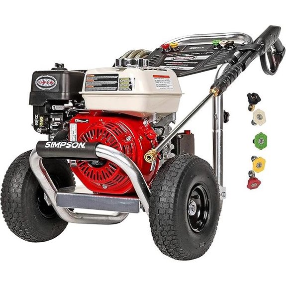 Simpson 3600 PSI Gas Pressure Washer with Honda Engine