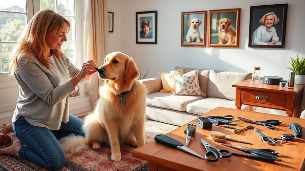 gentle thorough pet grooming