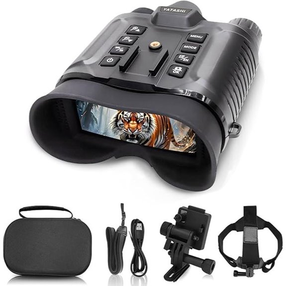 Night Vision Goggles with Light and Camera