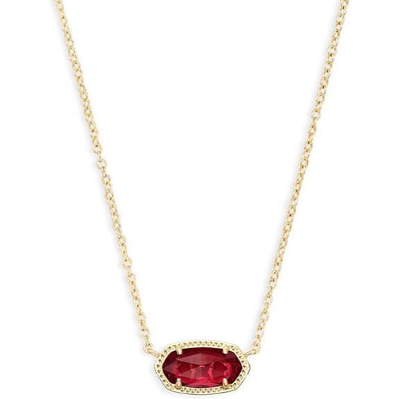 Kendra Scott Elisa Gold-Plated Pendant Necklace