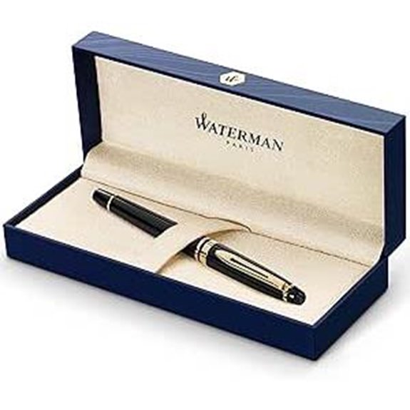 Waterman Expert Fountain Pen with Gold Trim