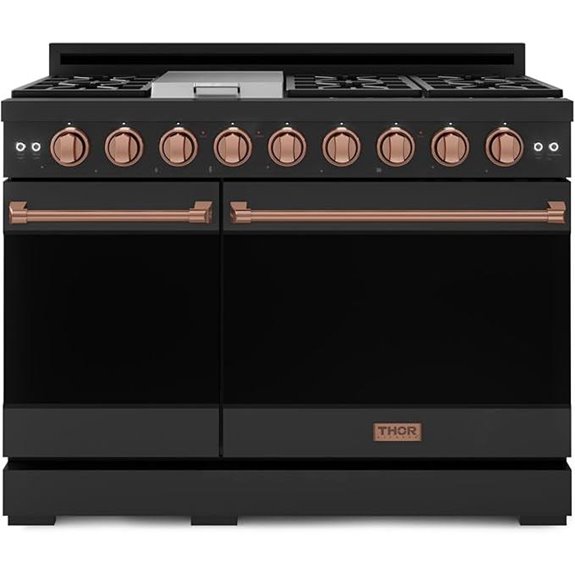 Gordon Ramsay 48 Professional Gas Range with Double Oven