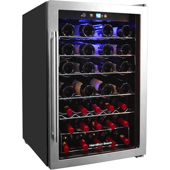 Hamilton Beach 43-Bottle Wine Cooler with Digital Control