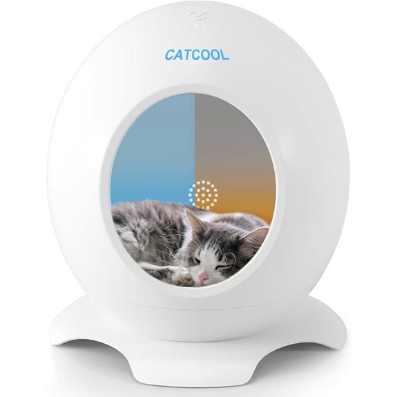 Smart Heated & Cooling Cat Bed with Sleep Music