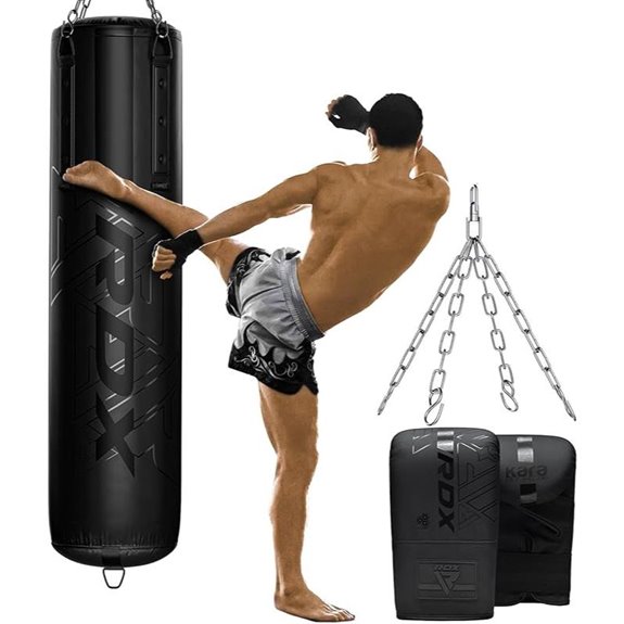 RDX Heavy 5FT Punching Bag with Gloves and Chain