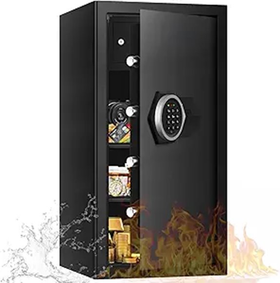 Large Fireproof Waterproof Home Safe with Lock