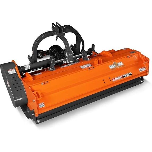 Heavy Duty PTO Flail Mower with Hydraulic Side Shift