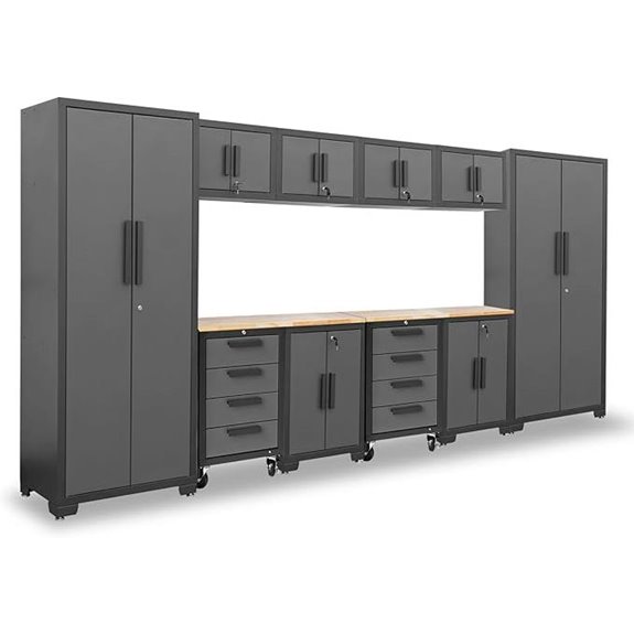 Torin Heavy Duty Garage Storage & Workbench Set