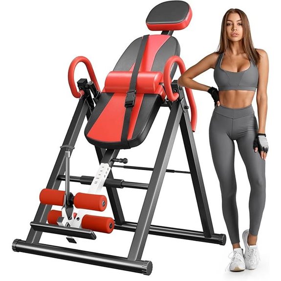 YOLEO Heavy Duty Inversion Table with Headrest