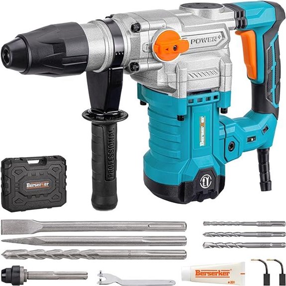 Berserker SDS-Max Rotary Hammer with Accessories