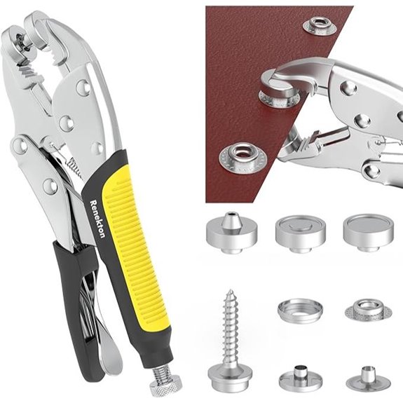 Reneklon Heavy Duty Snap Fastener Tool Kit