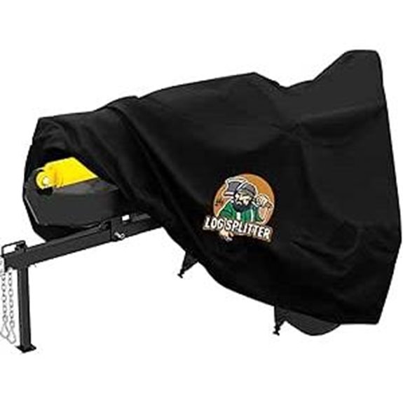 Waterproof Heavy Duty Log Splitter Cover (Black)