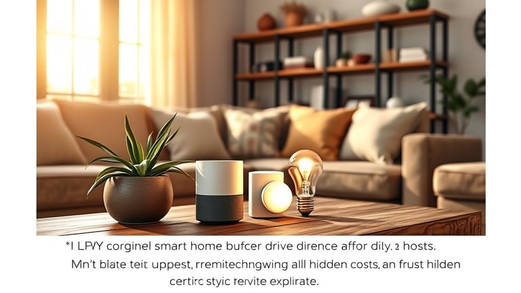hidden costs in smart homes