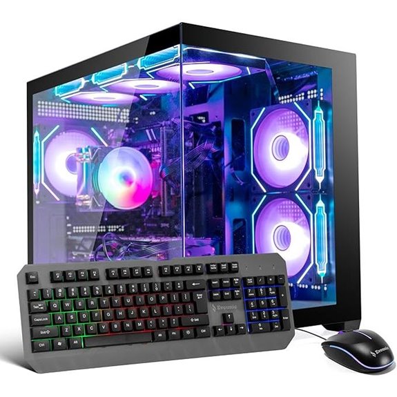 Gaming PC Desktop with i7 Xeon RX580 16GB RAM