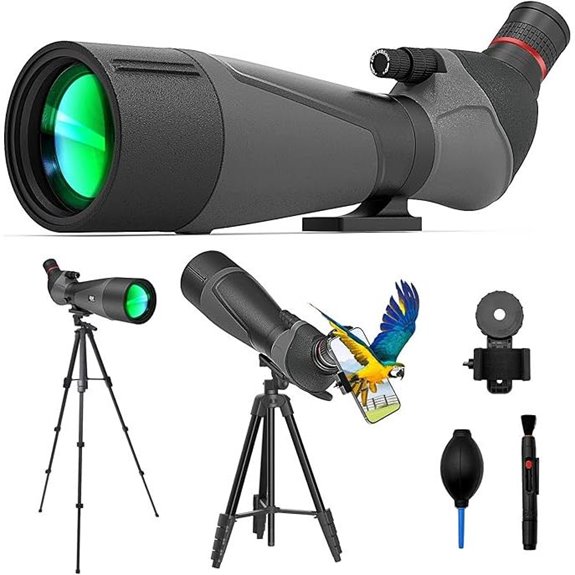 Gosky 20-60x85 Spotting Scope with Tripod