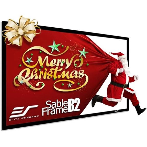 Elite Screens 150 Fixed Frame Projector Screen