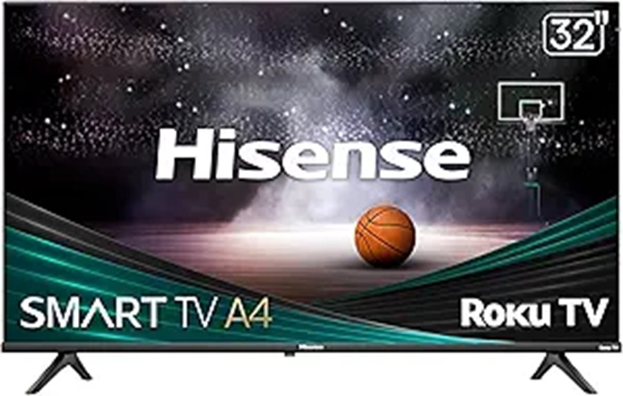 Hisense 32 HD Roku Smart TV with Alexa