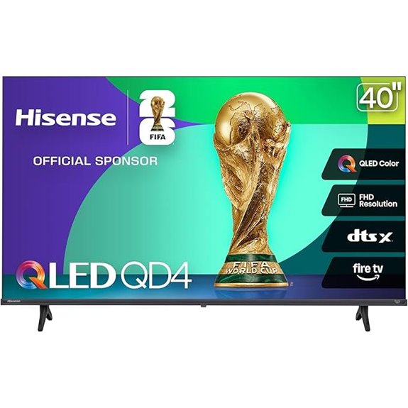 Hisense 40-Inch QLED Smart Fire TV with Alexa