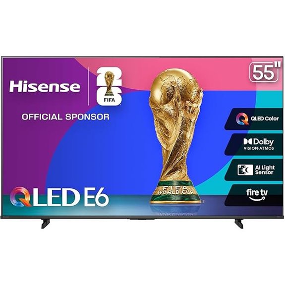 Hisense 55 E6 QLED 4K UHD Smart Fire TV