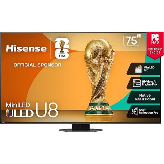 Hisense 75 U8 Mini-LED 4K Smart TV