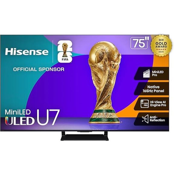 Hisense 75 U7 Mini-LED 4K Gaming Smart TV