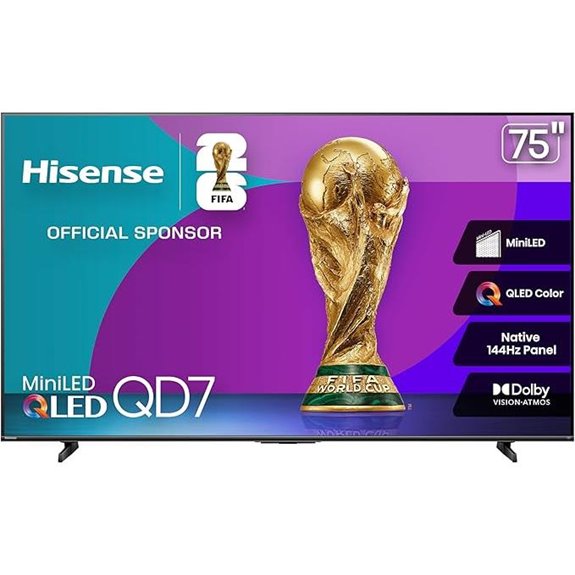 Hisense 75 QD7 Mini-LED 4K Smart Fire TV