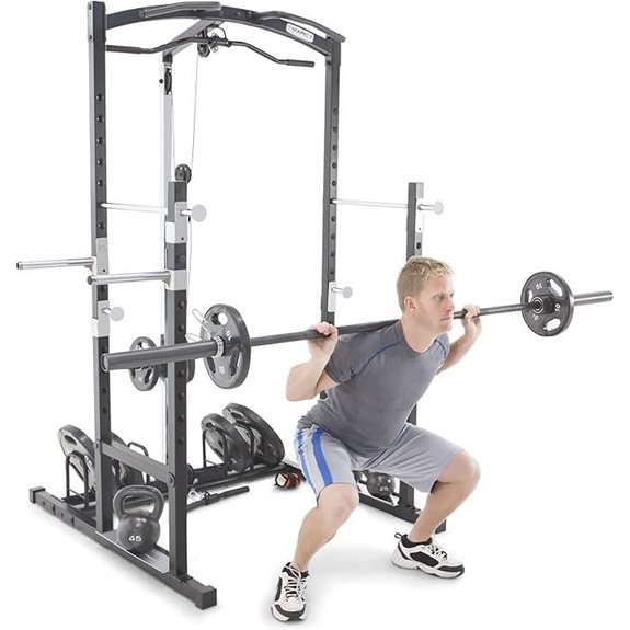 Marcy Home Gym Cage with Pulley System