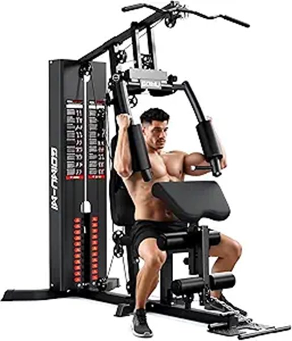 Home Gym M1 with 140LBS Weight Stack