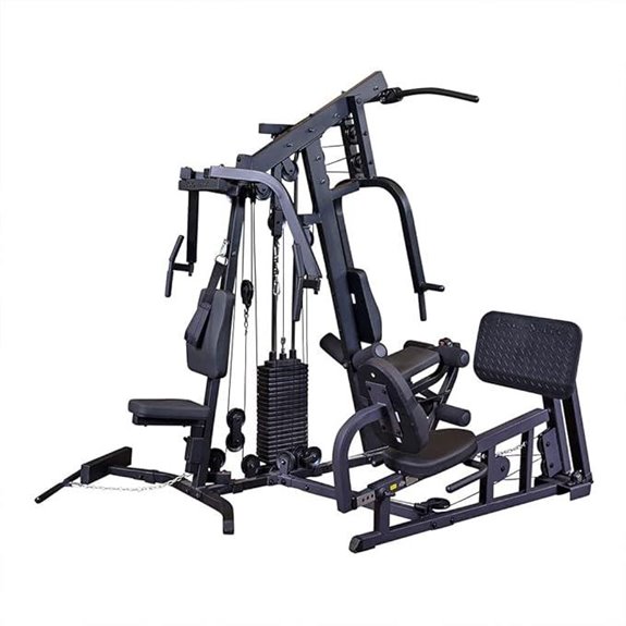 Body-Solid EXM2500BLPS Multi-Station Home Gym with Leg Press