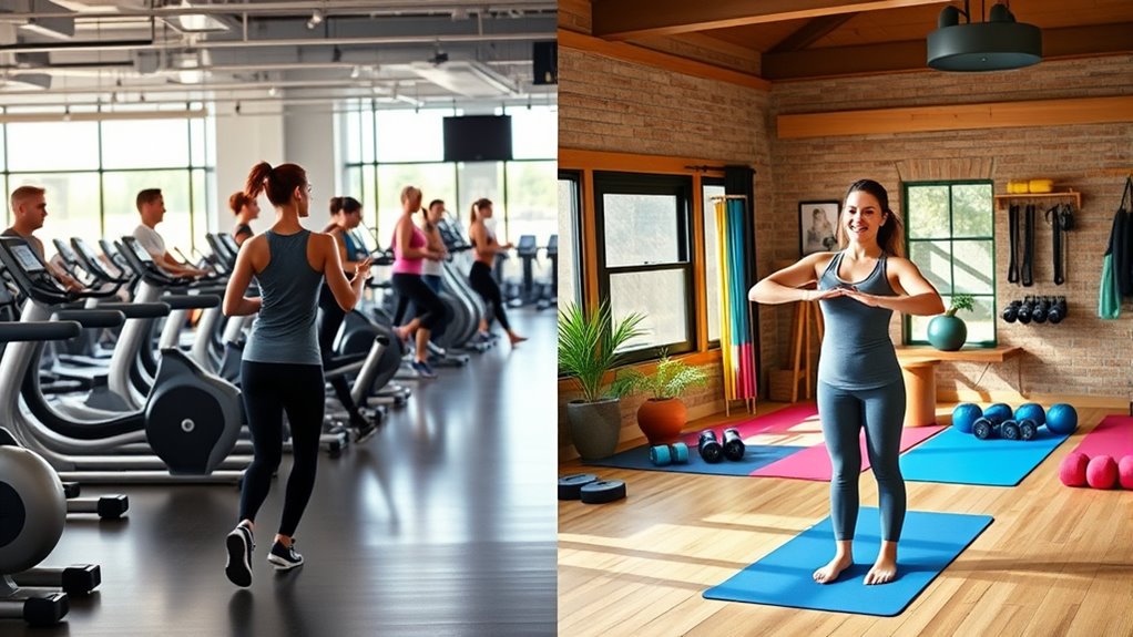 home workouts dominate fitness trends