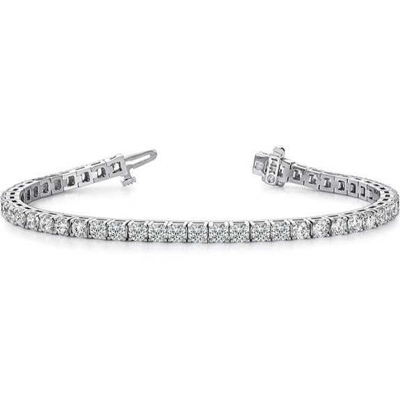 Houston Lab Grown Diamond Tennis Bracelet (E-F VS2-SI1)