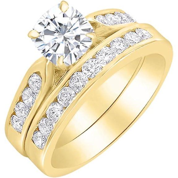 Houston Lab Grown Diamond Bridal Set