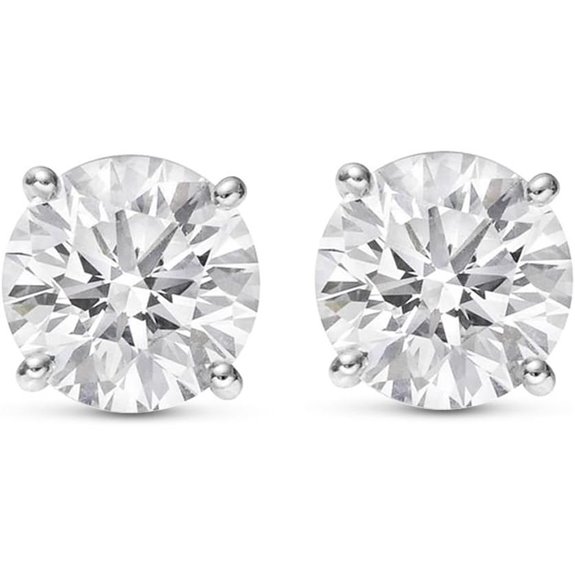 Houston Diamond District Lab-Grown Diamond Stud Earrings