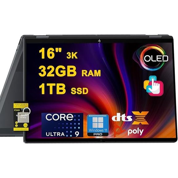 HP OmniBook X Flip 2-in-1 Laptop 16 OLED Touch