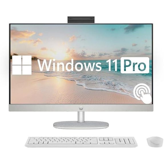 HP 27 FHD Touch All-in-One Desktop PC