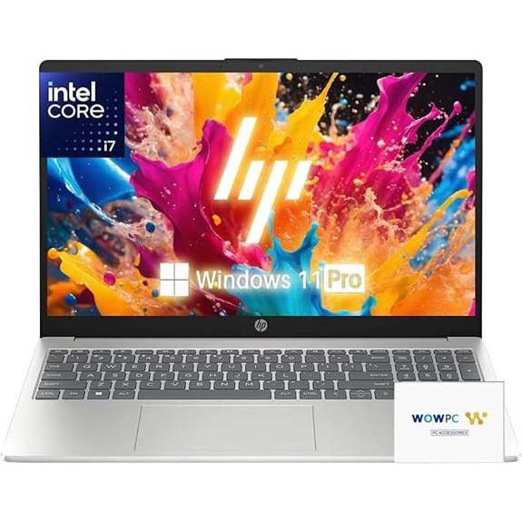 HP i7 Ultrabook 15.6 FHD Laptop with 32GB RAM