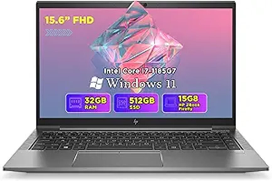 HP ZBook Firefly 15 G8 Mobile Workstation Laptop