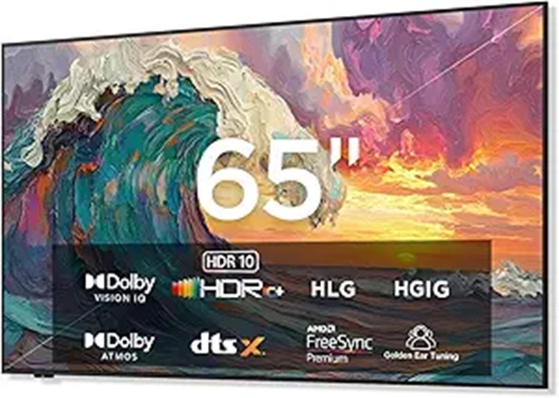 iFFALCON 65 QLED 4K Smart TV with Art Mode