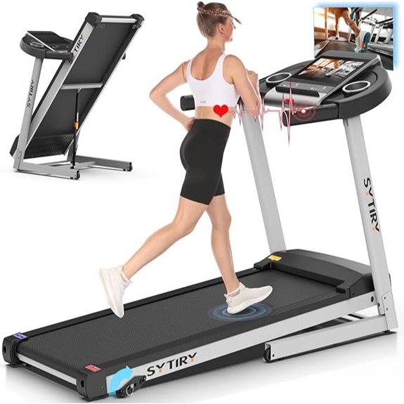 incline treadmill with tv