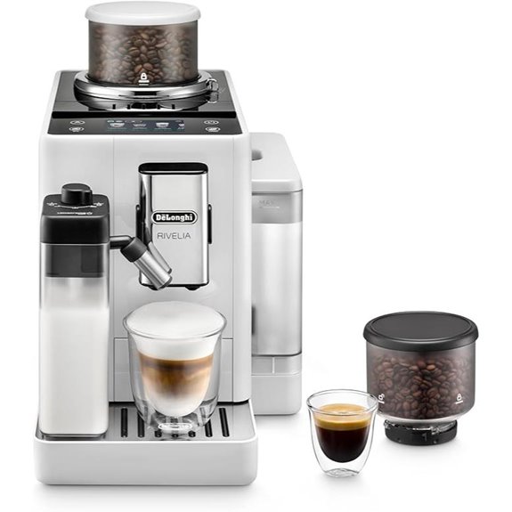De'Longhi Rivelia Espresso Machine with GrinDer & Frother