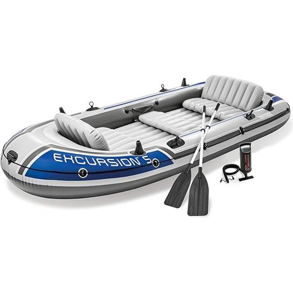 Intex Excursion 5-Person Inflatable Raft with Oars
