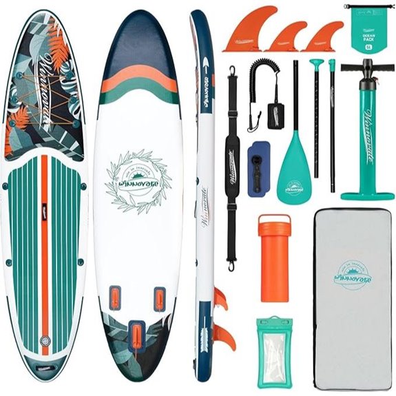 Inflatable Paddle Board with Accessories for All Levels