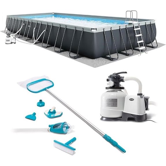 INTEX Ultra XTR Above Ground Pool Set with Filter
