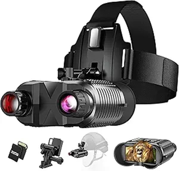 Night Vision Goggles with Infrared 8X Zoom 32GB SD