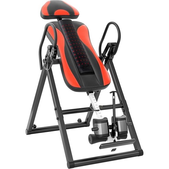 YOLEO ITX360 Inversion Table with Removable Lumbar