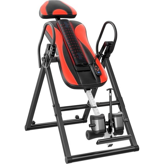YOLEO Inversion Table with Massage Heat & Remote