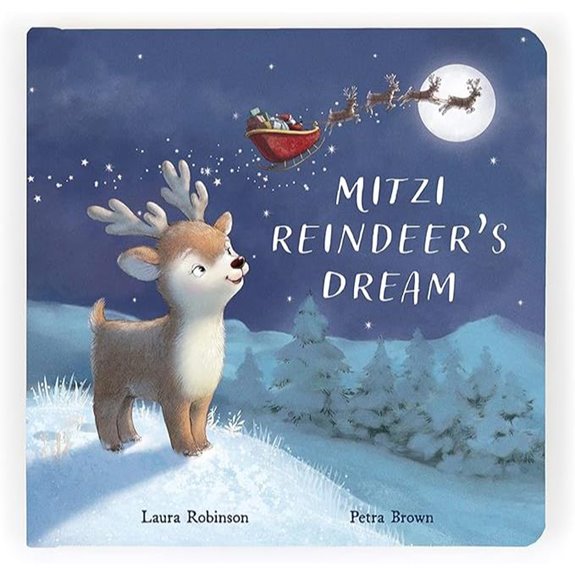 Jellycat Mitzi Reindeer’s Dream Baby Board Book