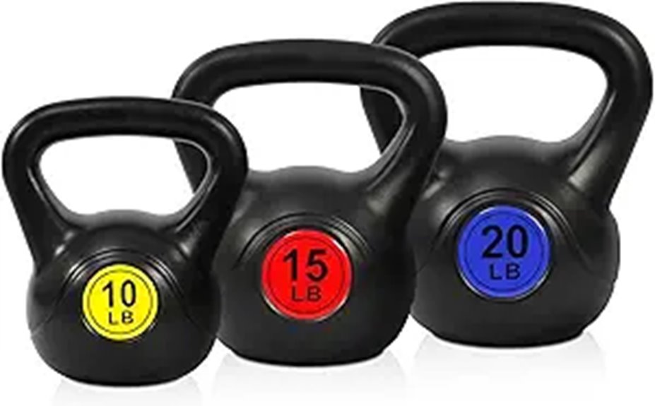 Fitvids Kettlebell Weight Set (3 or 4 Pieces)