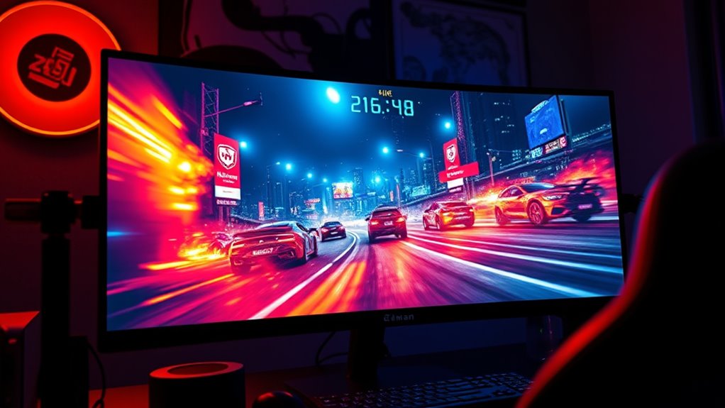 key gaming monitor features